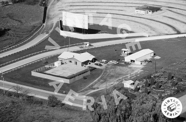 5 Mile Drive-In Theatre - Old Aerial